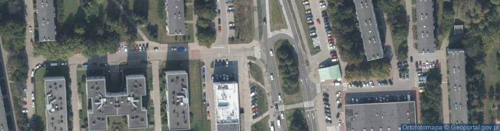 Zdjęcie satelitarne Allegro One Box, zielony automat