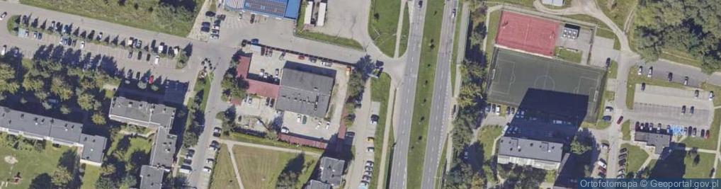 Zdjęcie satelitarne Allegro One Box, zielony automat