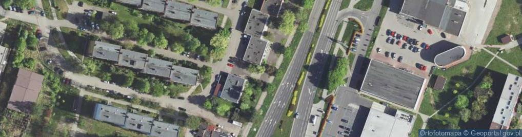 Zdjęcie satelitarne Allegro One Box, zielony automat