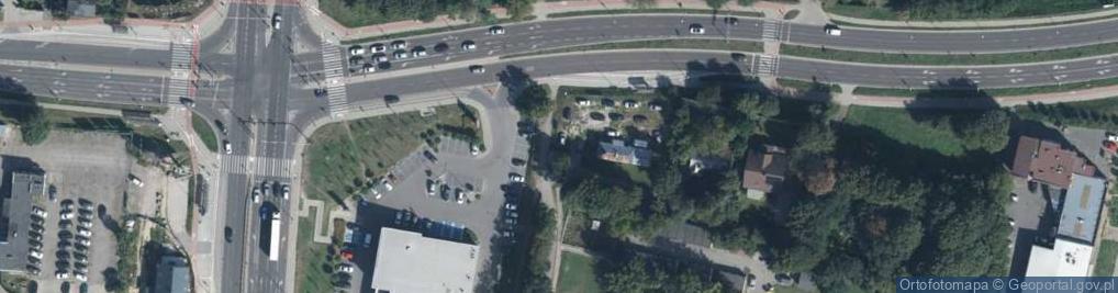 Zdjęcie satelitarne Allegro One Box, zielony automat