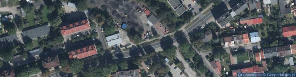 Zdjęcie satelitarne Allegro One Box, zielony automat