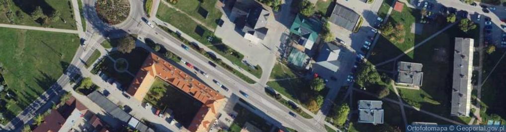 Zdjęcie satelitarne Allegro One Box, zielony automat