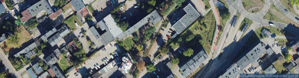 Zdjęcie satelitarne Allegro One Box, zielony automat