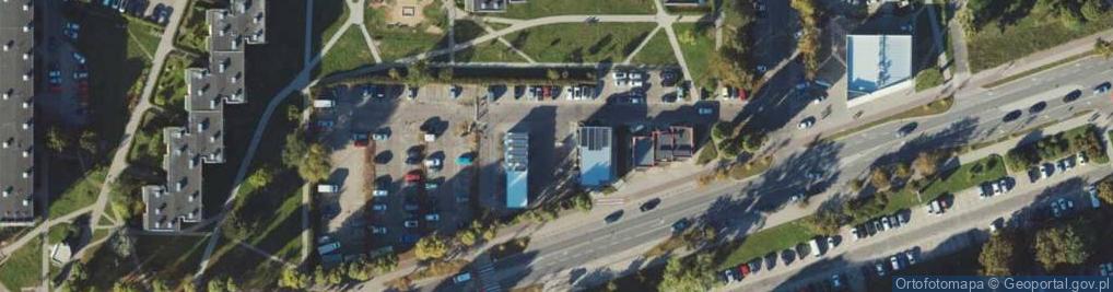 Zdjęcie satelitarne Allegro One Box, zielony automat