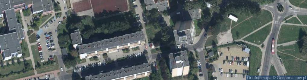 Zdjęcie satelitarne Allegro One Box, zielony automat