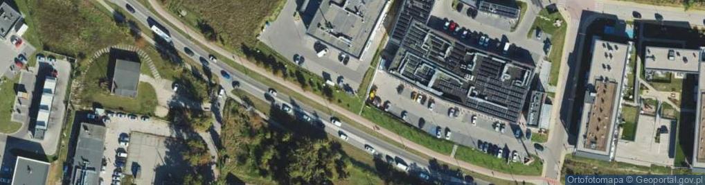 Zdjęcie satelitarne Allegro One Box, zielony automat