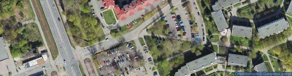 Zdjęcie satelitarne Allegro One Box, zielony automat