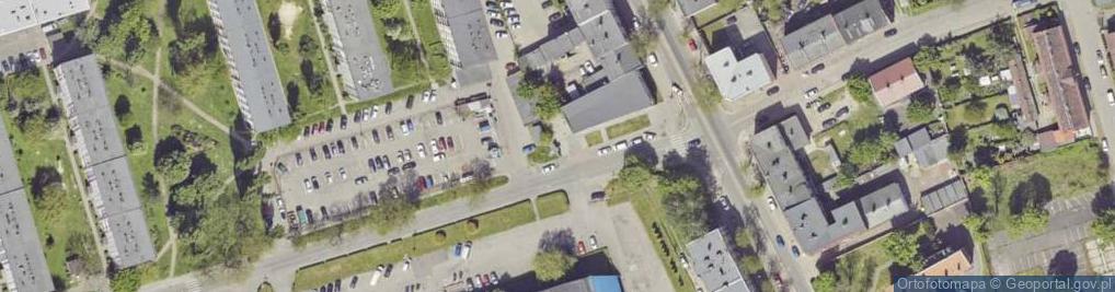 Zdjęcie satelitarne Allegro One Box, zielony automat