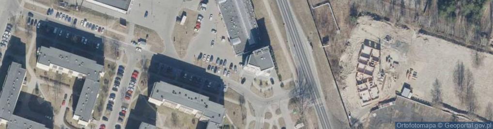 Zdjęcie satelitarne Allegro One Box, zielony automat