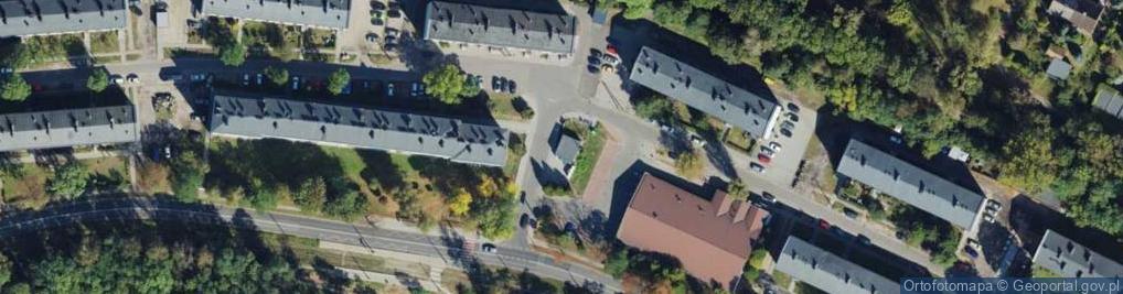 Zdjęcie satelitarne Allegro One Box, zielony automat