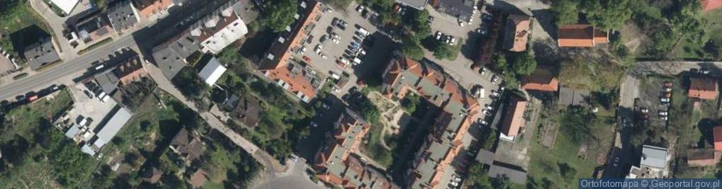 Zdjęcie satelitarne Allegro One Box, zielony automat