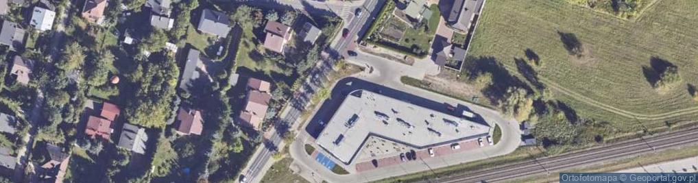 Zdjęcie satelitarne Allegro One Box, zielony automat