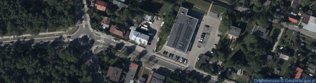 Zdjęcie satelitarne Allegro One Box, zielony automat