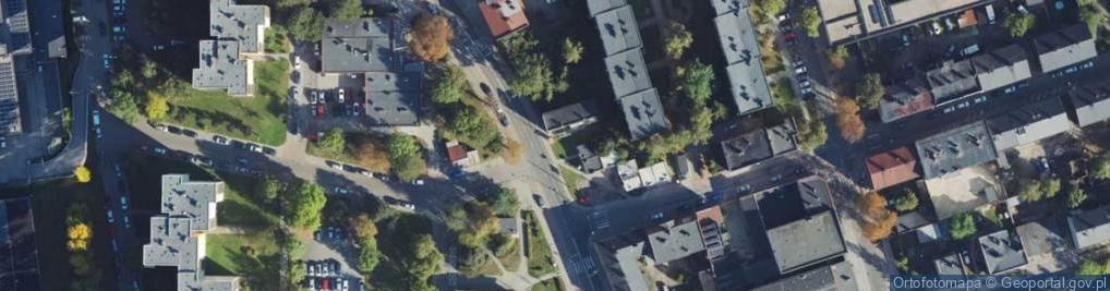 Zdjęcie satelitarne Allegro One Box, zielony automat