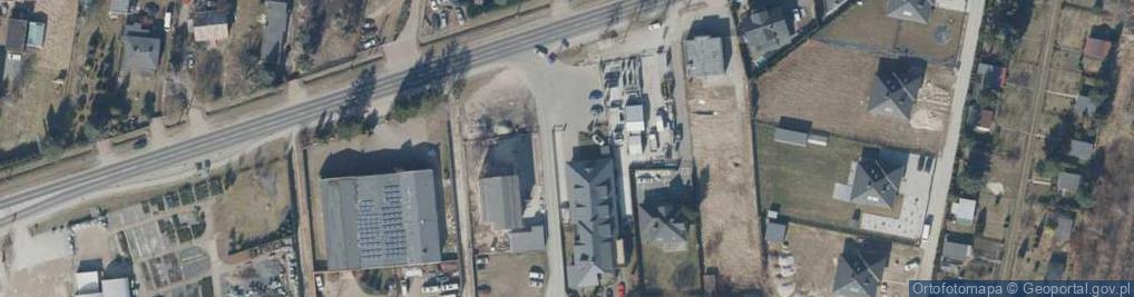 Zdjęcie satelitarne Allegro One Box, zielony automat