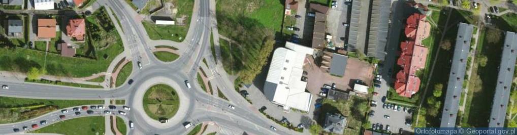 Zdjęcie satelitarne Allegro One Box, zielony automat