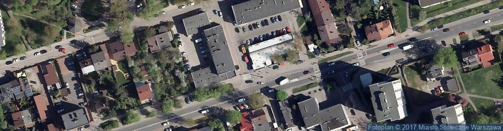 Zdjęcie satelitarne Allegro One Box, zielony automat