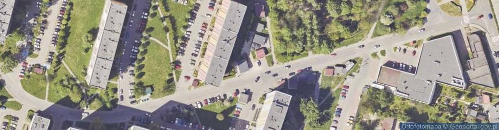 Zdjęcie satelitarne Allegro One Box, zielony automat