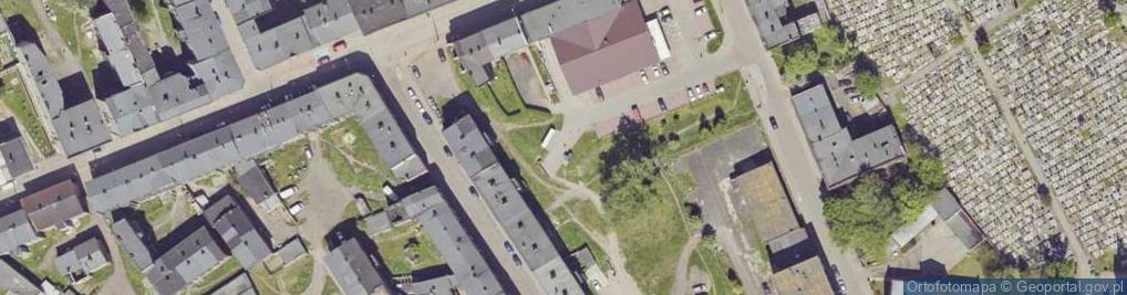 Zdjęcie satelitarne Allegro One Box, zielony automat