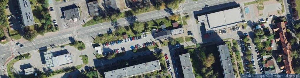 Zdjęcie satelitarne Allegro One Box, zielony automat