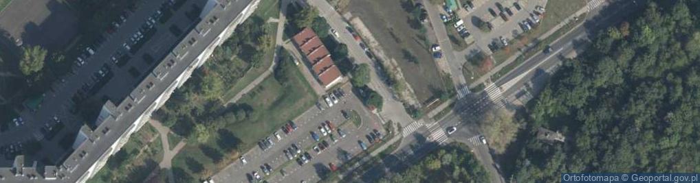 Zdjęcie satelitarne Allegro One Box, zielony automat