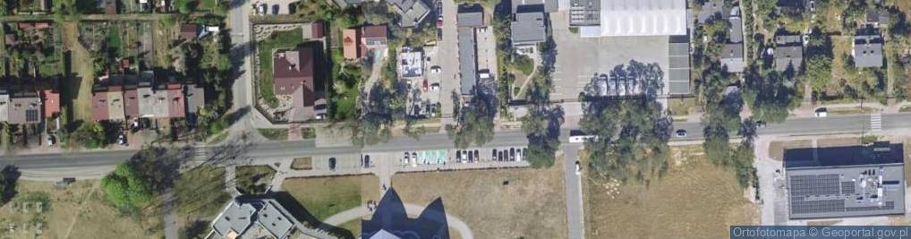 Zdjęcie satelitarne Allegro One Box, zielony automat
