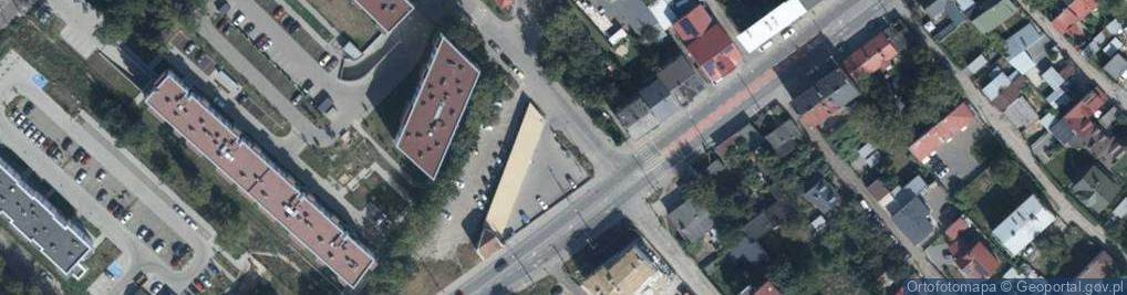 Zdjęcie satelitarne Allegro One Box, zielony automat