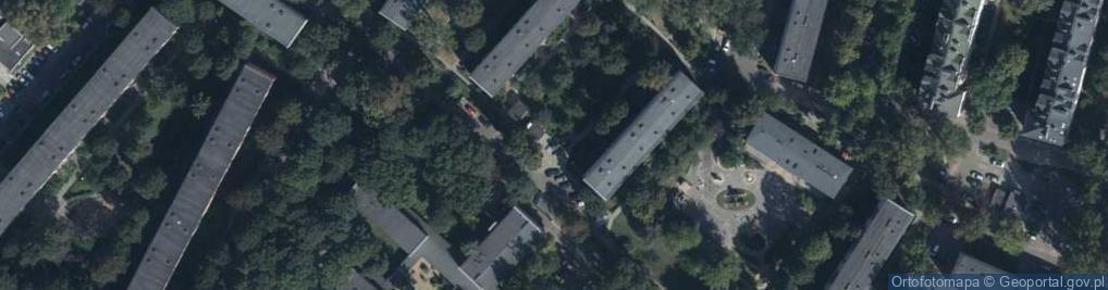 Zdjęcie satelitarne Allegro One Box, zielony automat