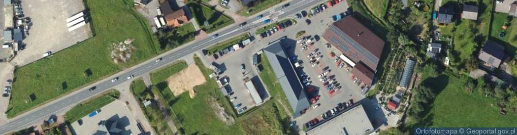 Zdjęcie satelitarne Allegro One Box, zielony automat
