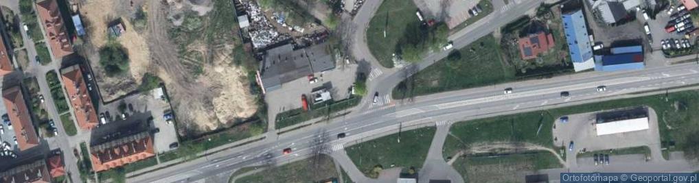 Zdjęcie satelitarne Allegro One Box, zielony automat