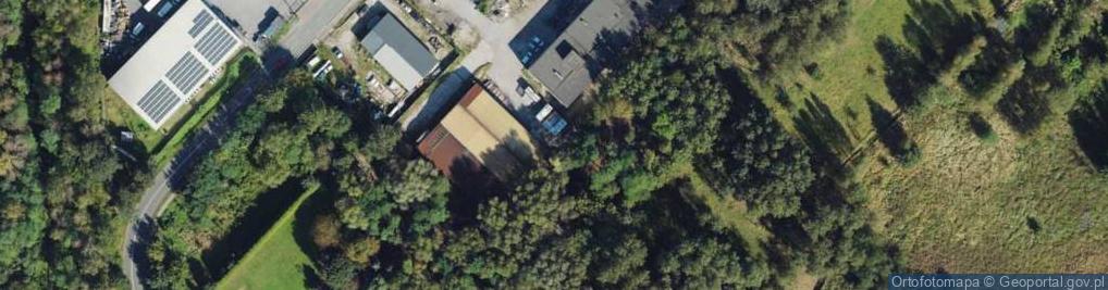 Zdjęcie satelitarne Allegro One Box, zielony automat