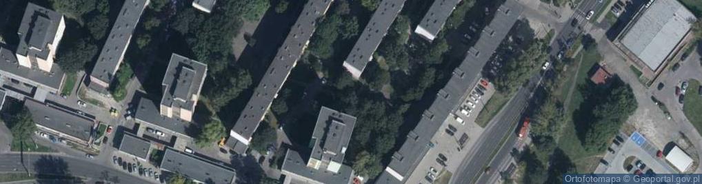 Zdjęcie satelitarne Allegro One Box, zielony automat