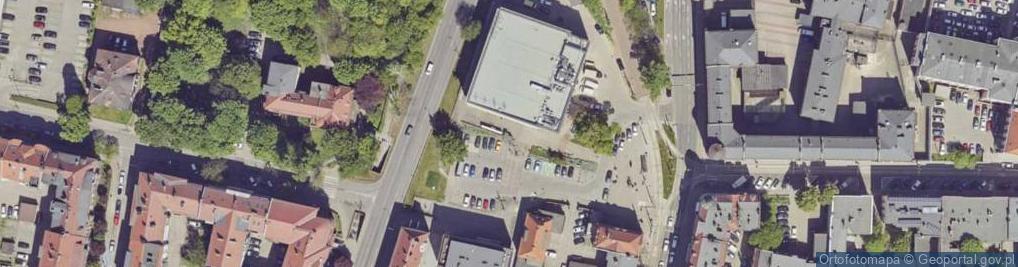 Zdjęcie satelitarne Allegro One Box, zielony automat