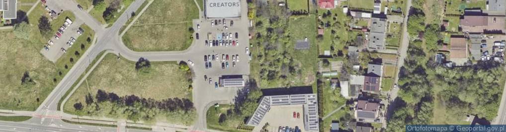 Zdjęcie satelitarne Allegro One Box, zielony automat