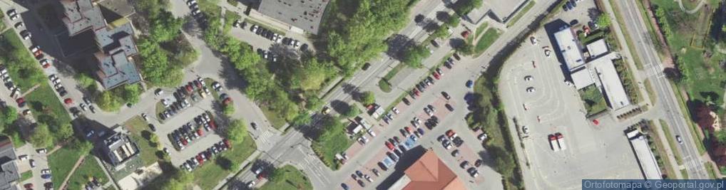 Zdjęcie satelitarne Allegro One Box, zielony automat