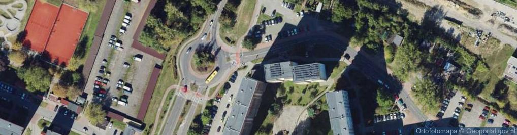 Zdjęcie satelitarne Allegro One Box, zielony automat