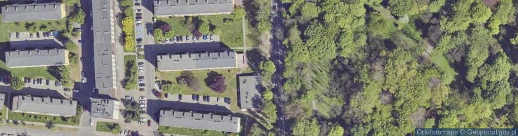 Zdjęcie satelitarne Allegro One Box, zielony automat