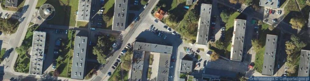 Zdjęcie satelitarne Allegro One Box, zielony automat