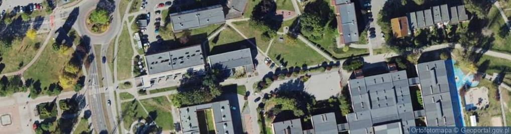 Zdjęcie satelitarne Allegro One Box, zielony automat