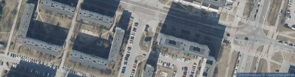 Zdjęcie satelitarne Allegro One Box, zielony automat