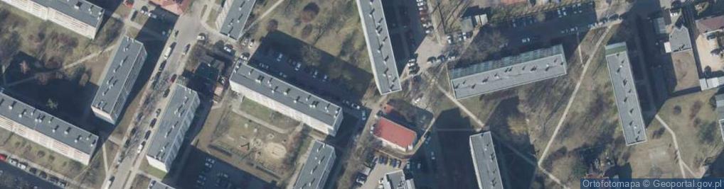 Zdjęcie satelitarne Allegro One Box, zielony automat