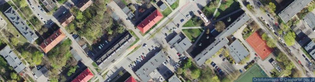 Zdjęcie satelitarne Allegro One Box, zielony automat