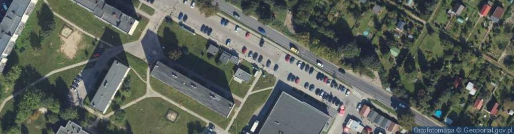 Zdjęcie satelitarne Allegro One Box, zielony automat