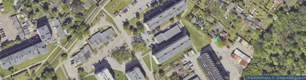 Zdjęcie satelitarne Allegro One Box, zielony automat