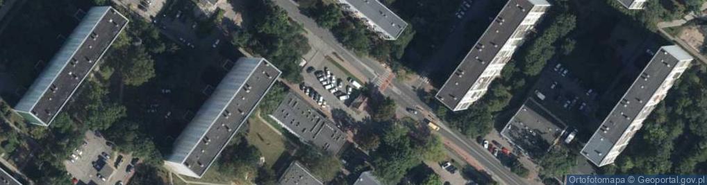 Zdjęcie satelitarne Allegro One Box, zielony automat
