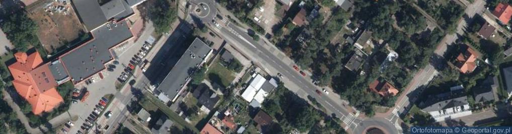 Zdjęcie satelitarne Allegro One Box, zielony automat