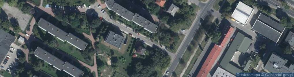 Zdjęcie satelitarne Allegro One Box, zielony automat