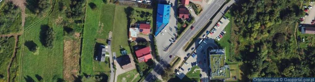 Zdjęcie satelitarne Allegro One Box, zielony automat