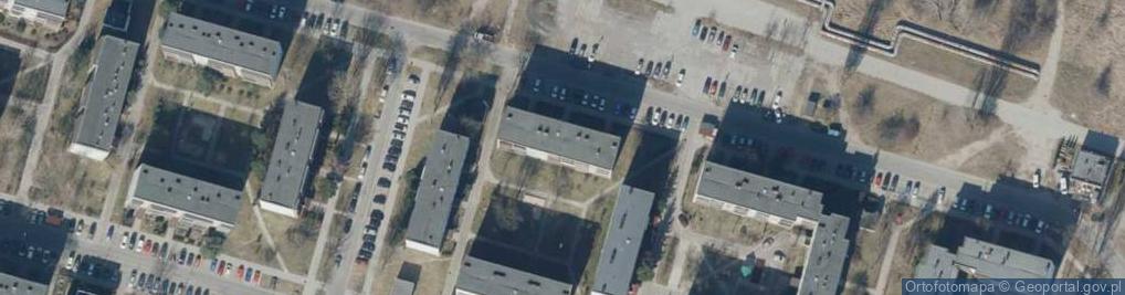 Zdjęcie satelitarne Allegro One Box, zielony automat