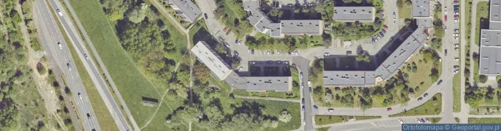 Zdjęcie satelitarne Allegro One Box, zielony automat